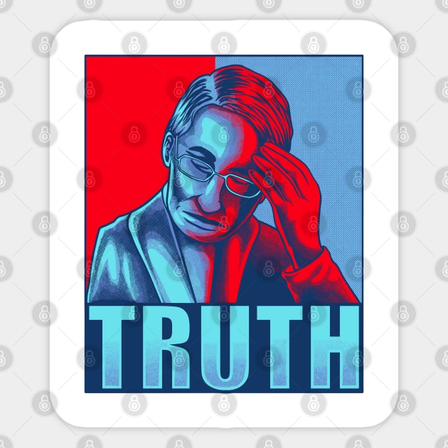 Dr. Fauci Facepalm Sticker by sspicejewels